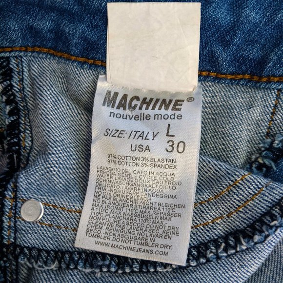*Denim Cut Off Shorts by Machine- Size S/M - Picture 6 of 6